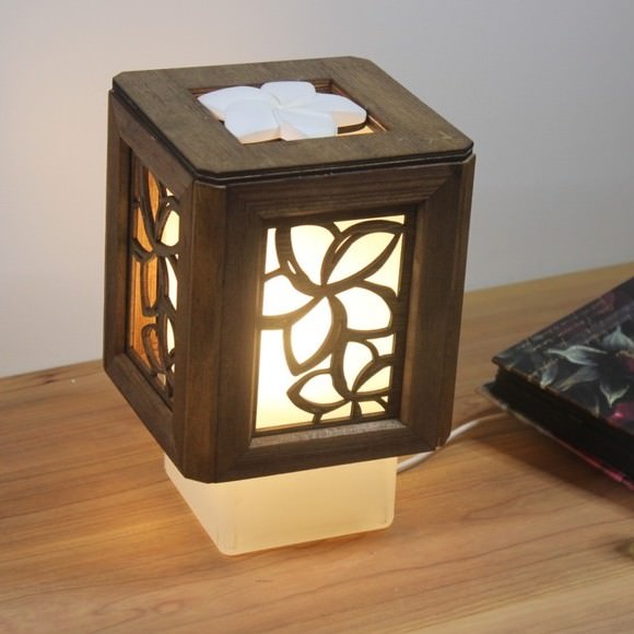 アロマランプ プルメリア  LEDの灯りで香るランプ